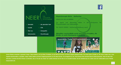 Desktop Screenshot of physiotherapie-neier.at