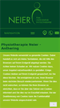 Mobile Screenshot of physiotherapie-neier.at
